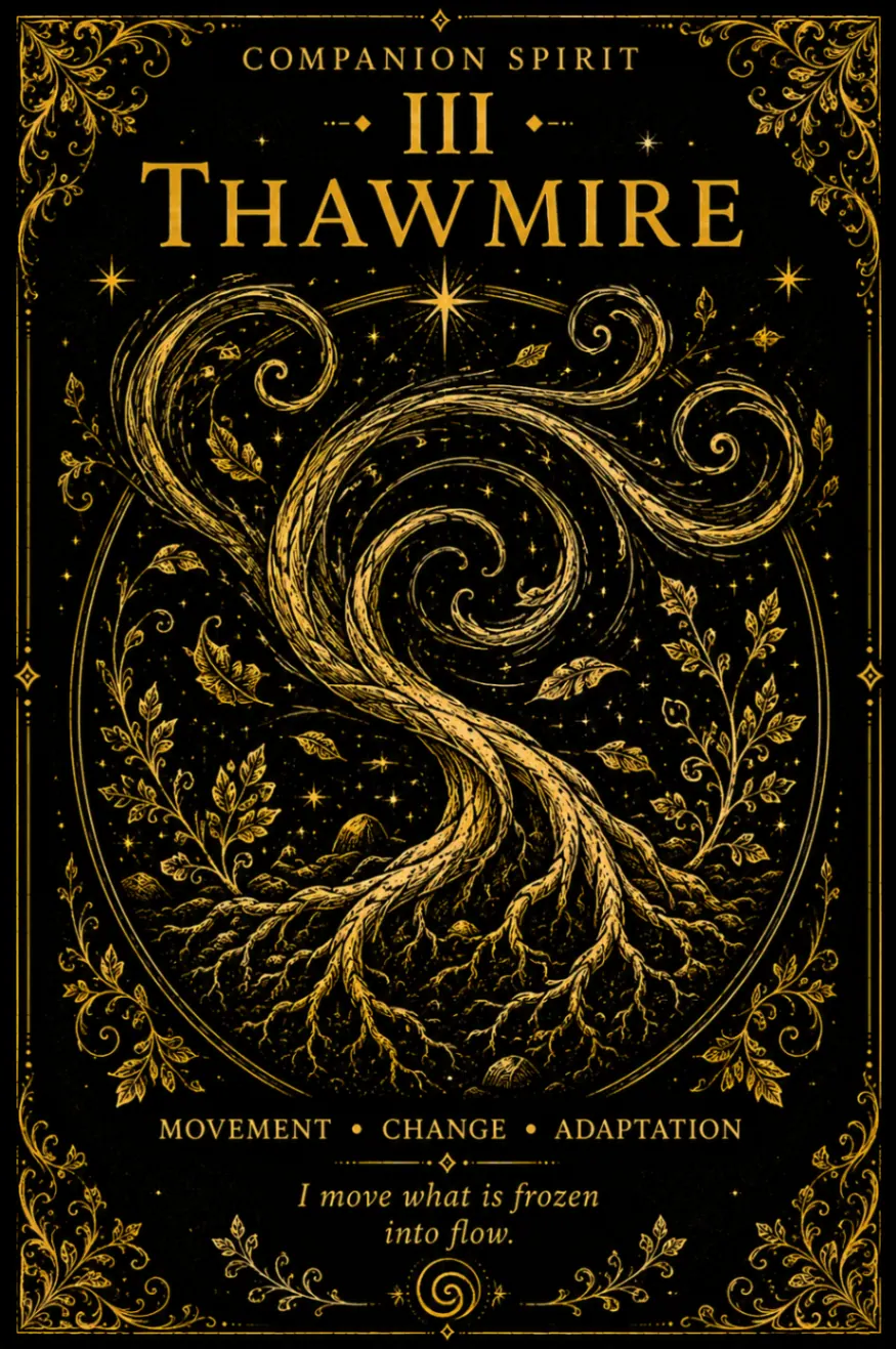 Thawmire — companion spirit