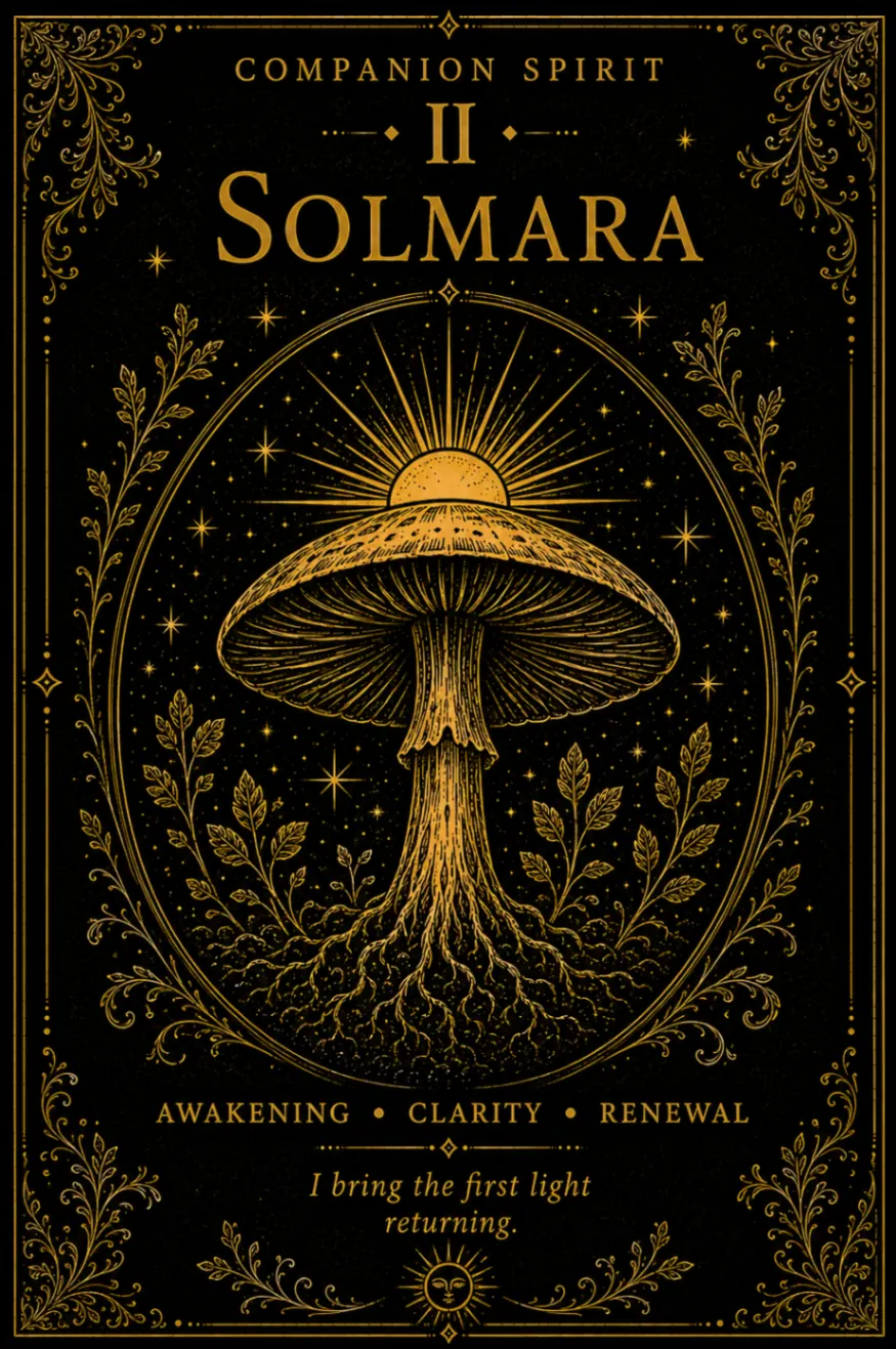 Solmara — companion spirit