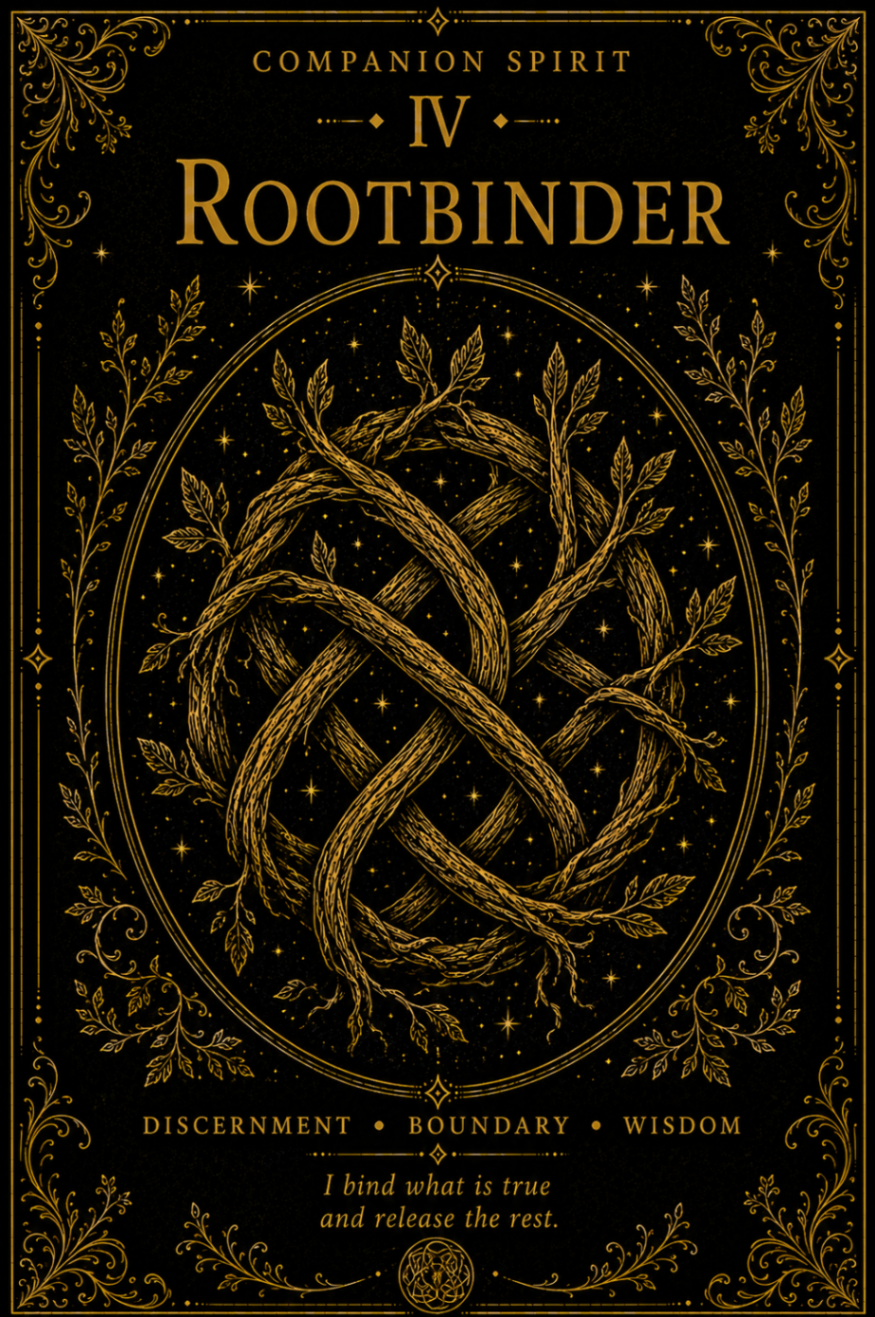 Rootbinder — companion spirit