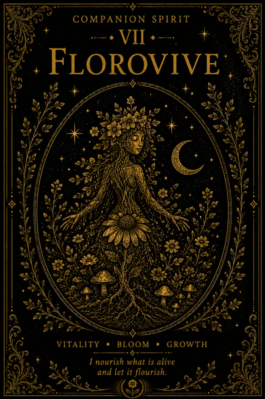 Florovive — companion spirit