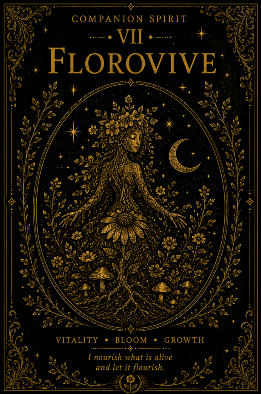 Florovive — companion spirit