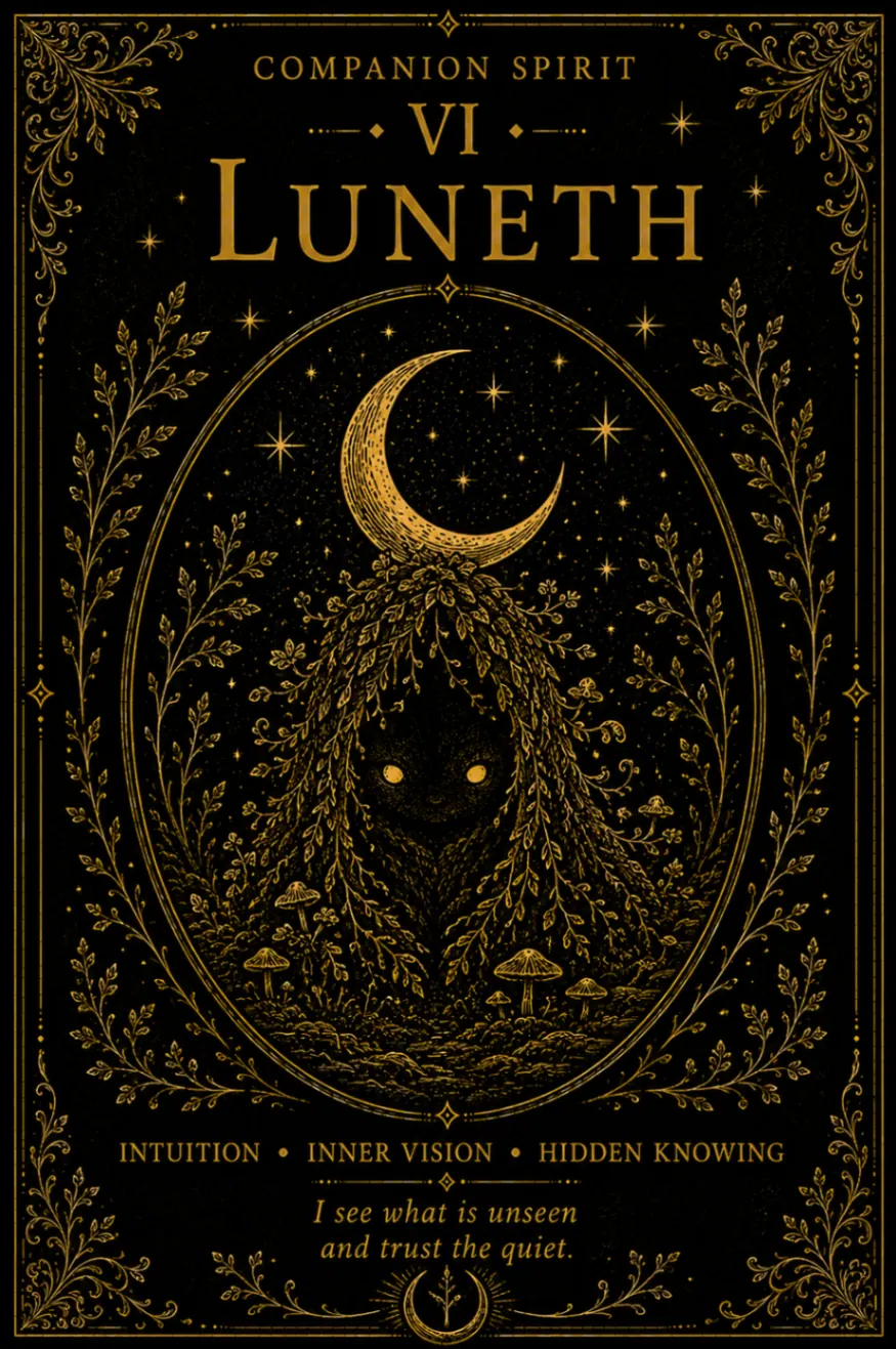 Luneth — companion spirit