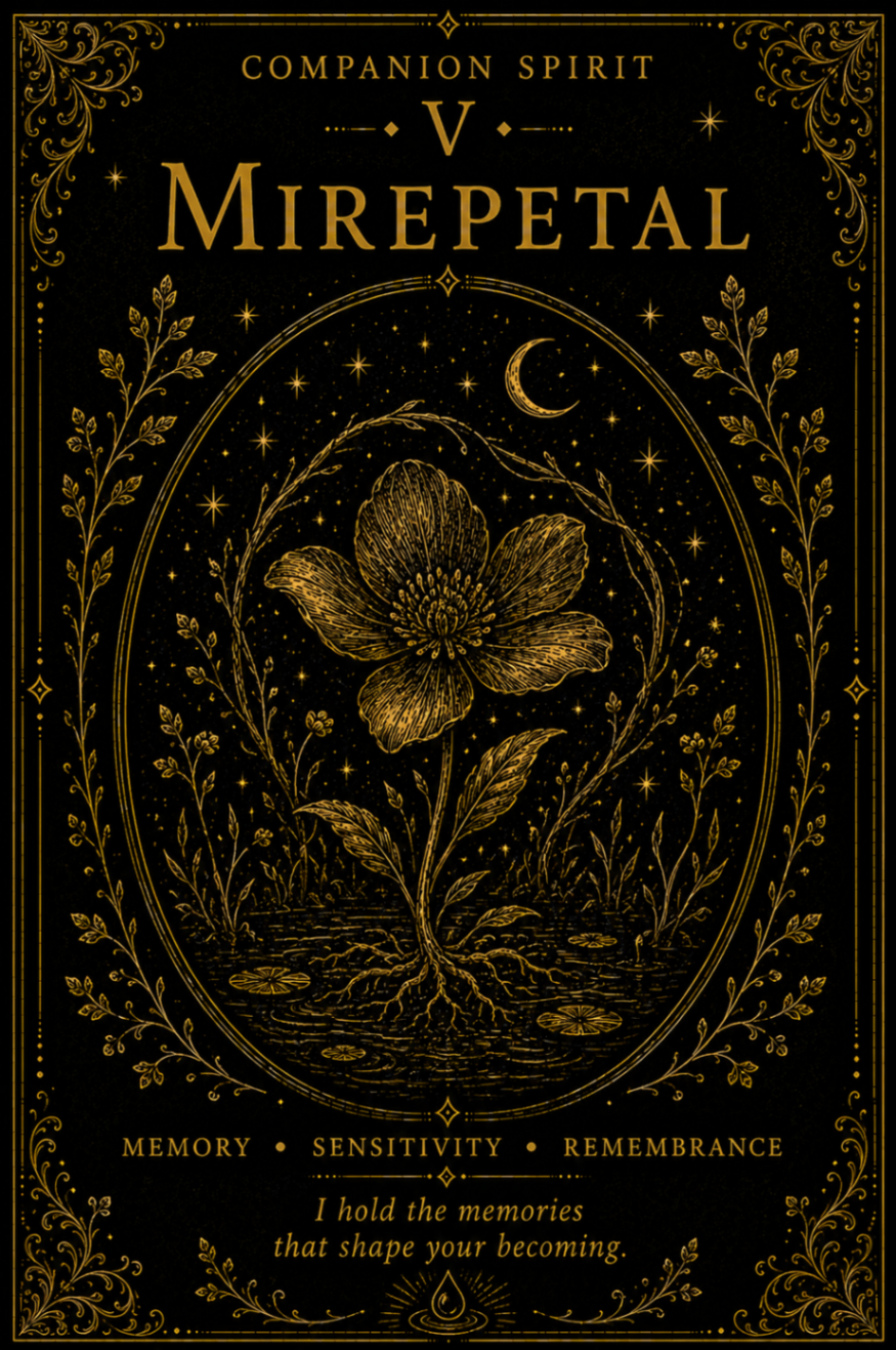 Mirepetal — companion spirit