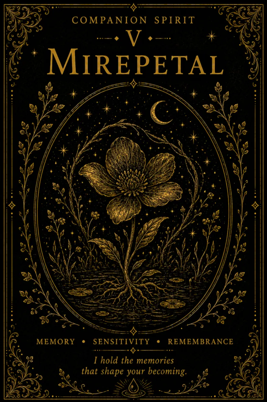 Mirepetal — companion spirit