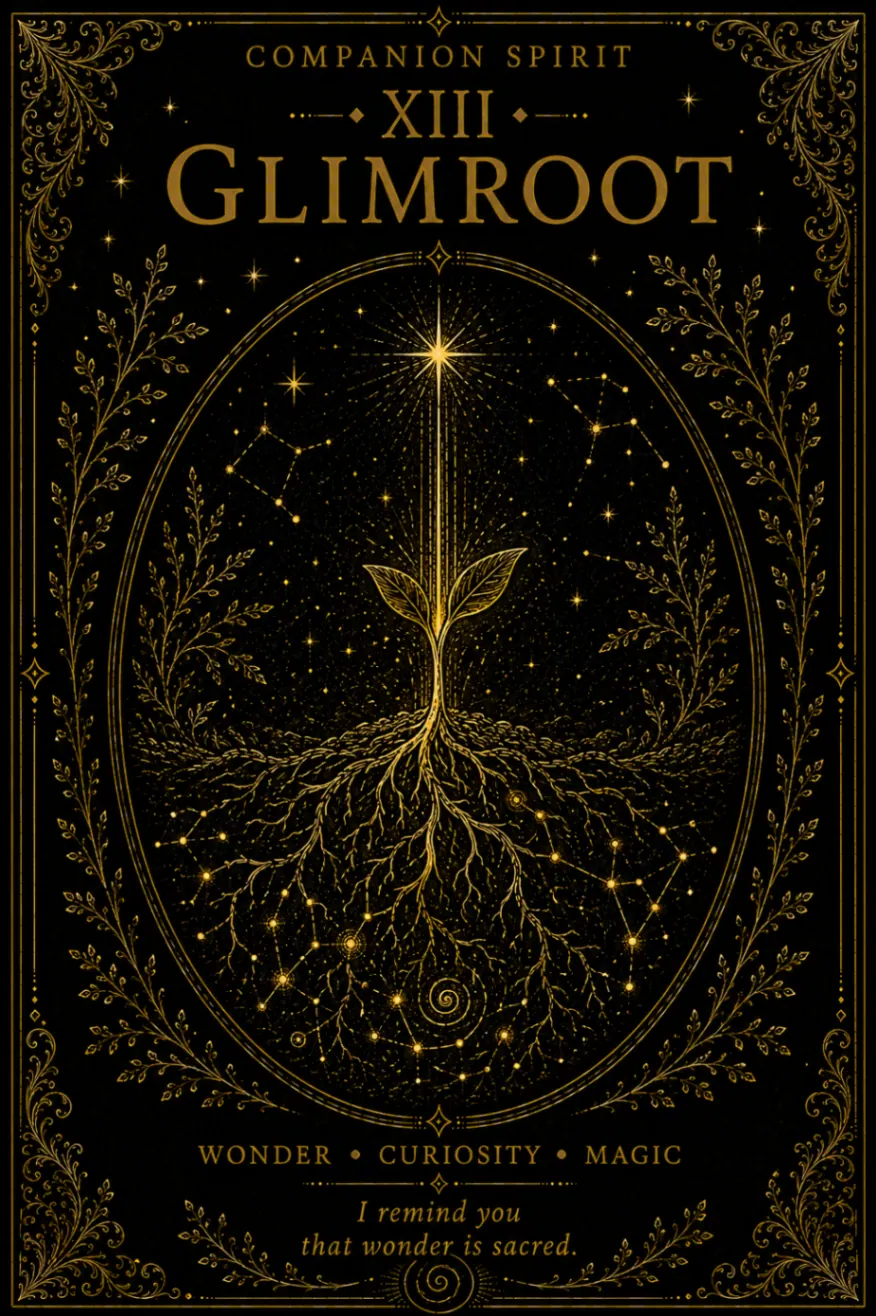 Glimroot — companion spirit