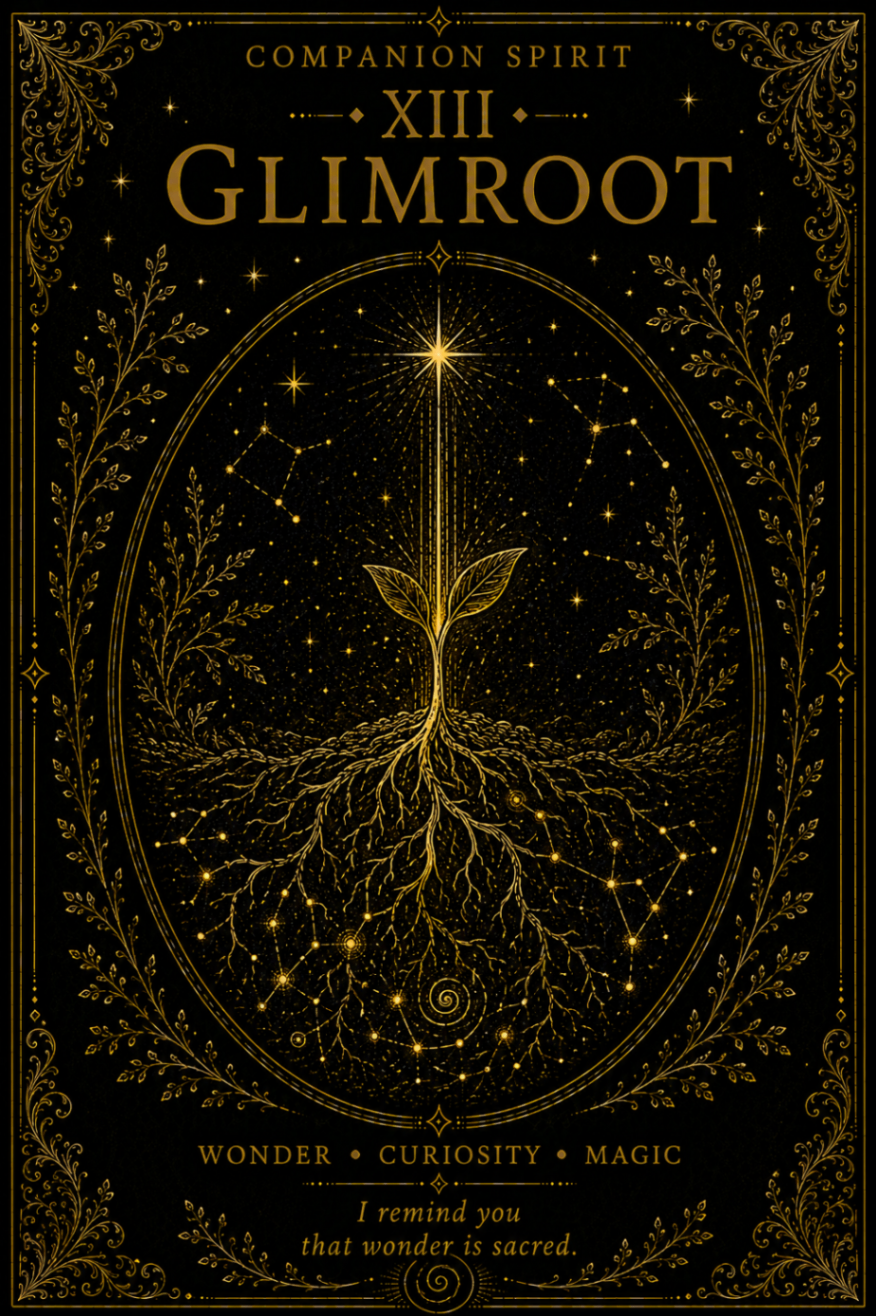 Glimroot — companion spirit