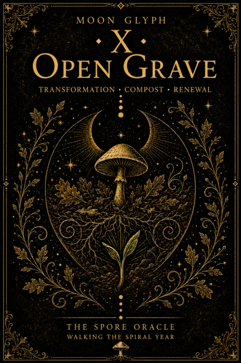 Open Grave — moon glyph