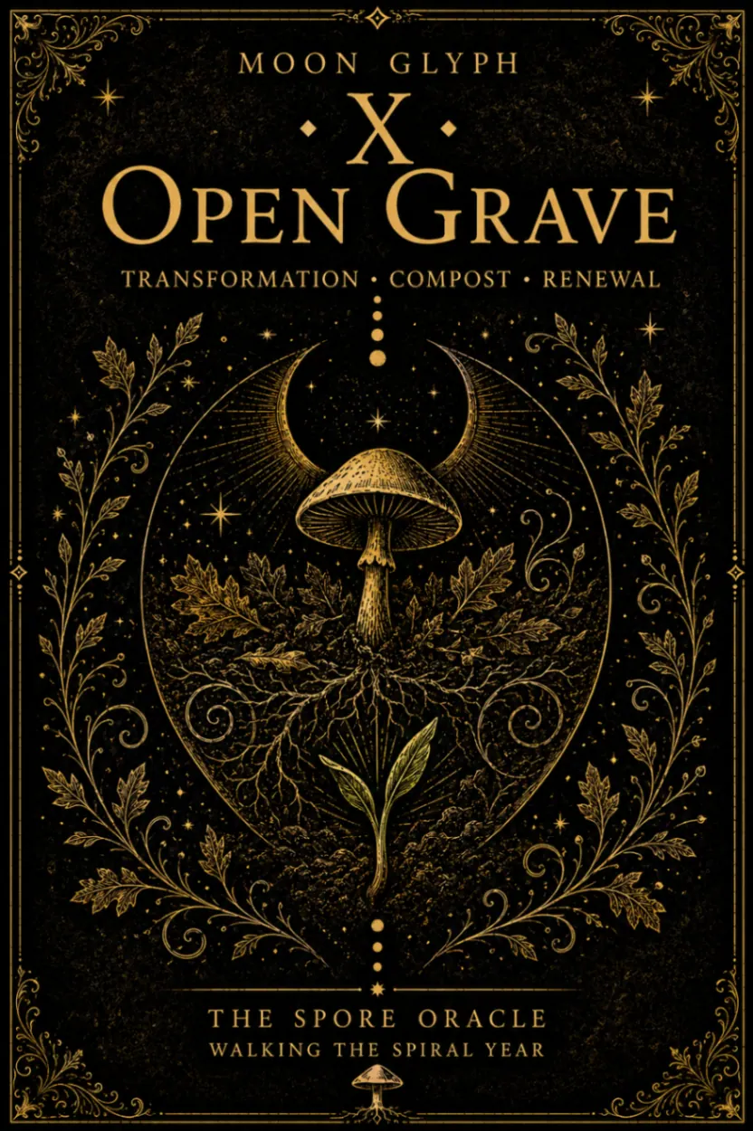Open Grave — moon glyph