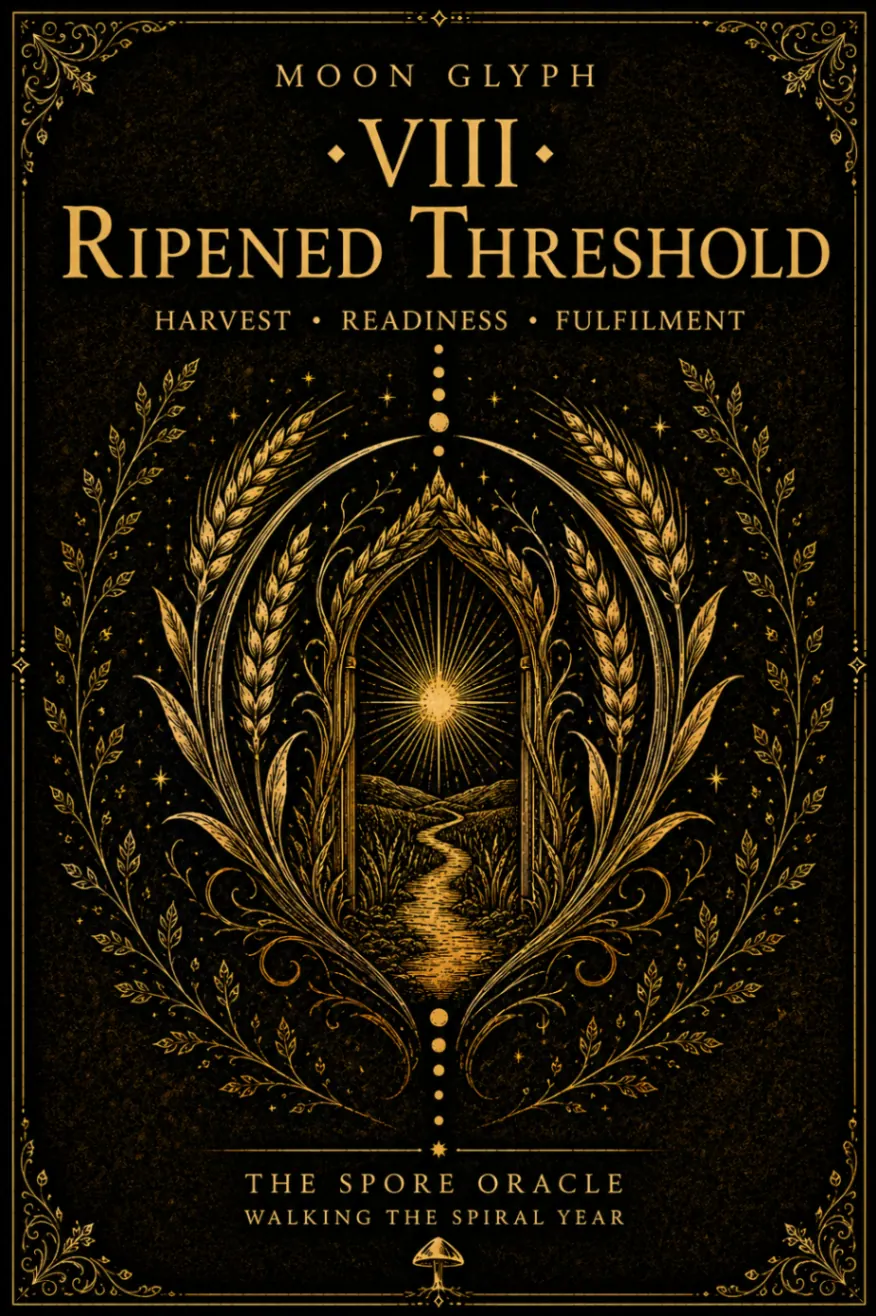 Ripened Threshold — moon glyph