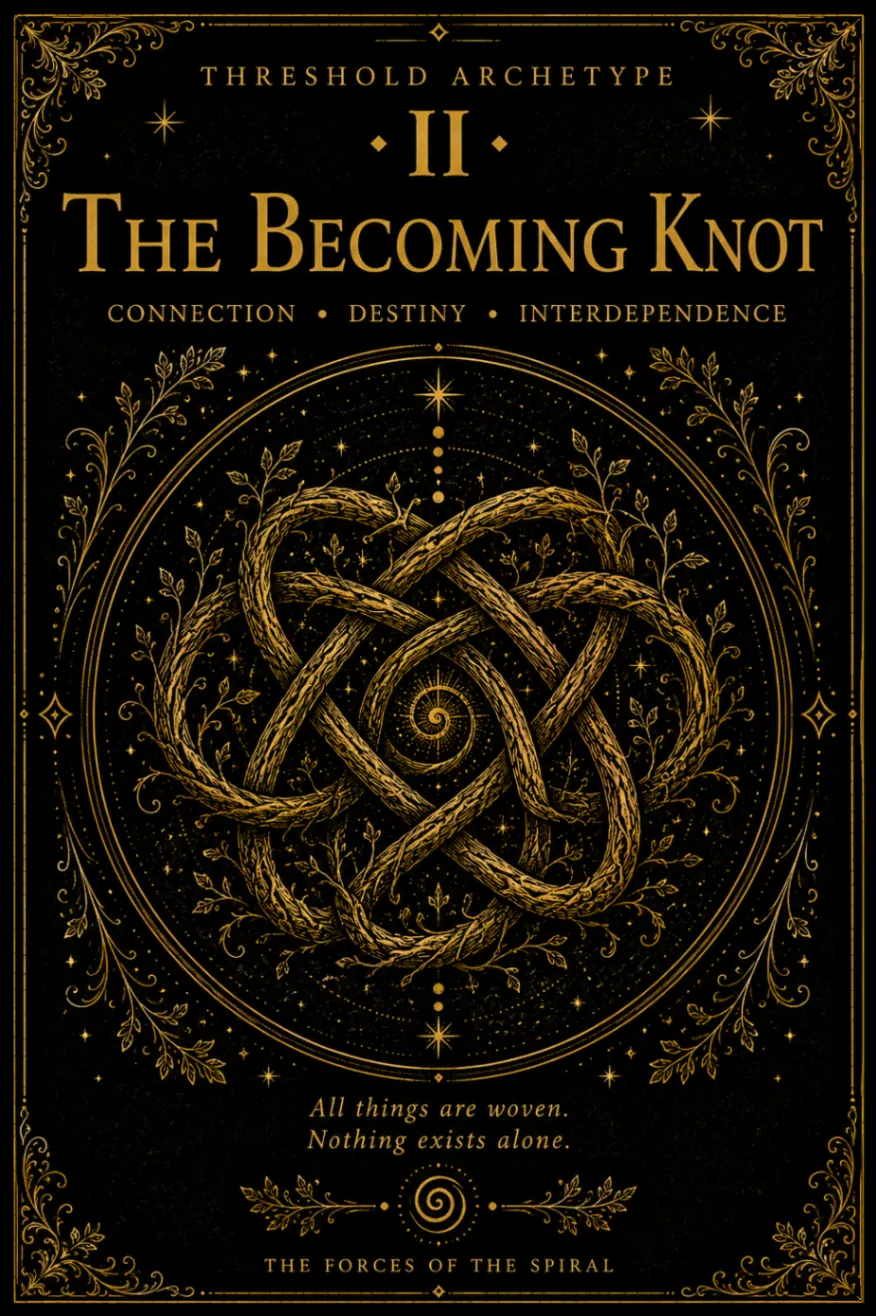 The Becoming Knot — threshold archetype
