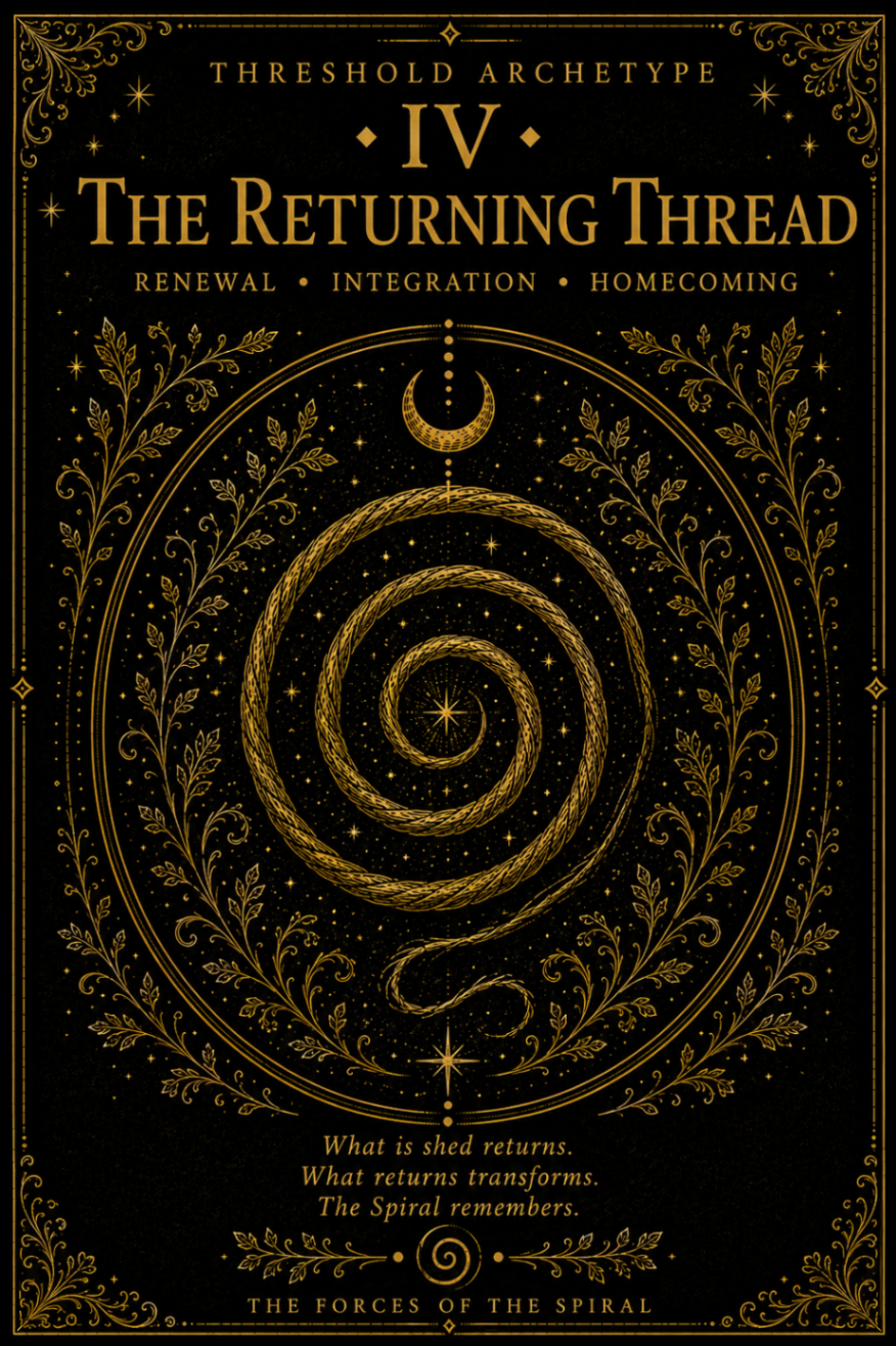 The Returning Thread — threshold archetype