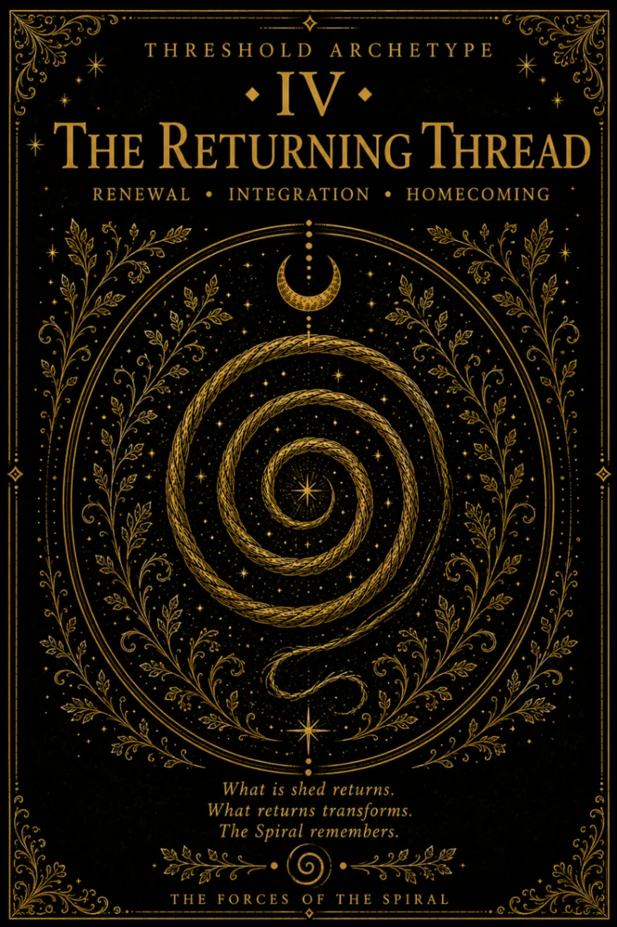 The Returning Thread — threshold archetype
