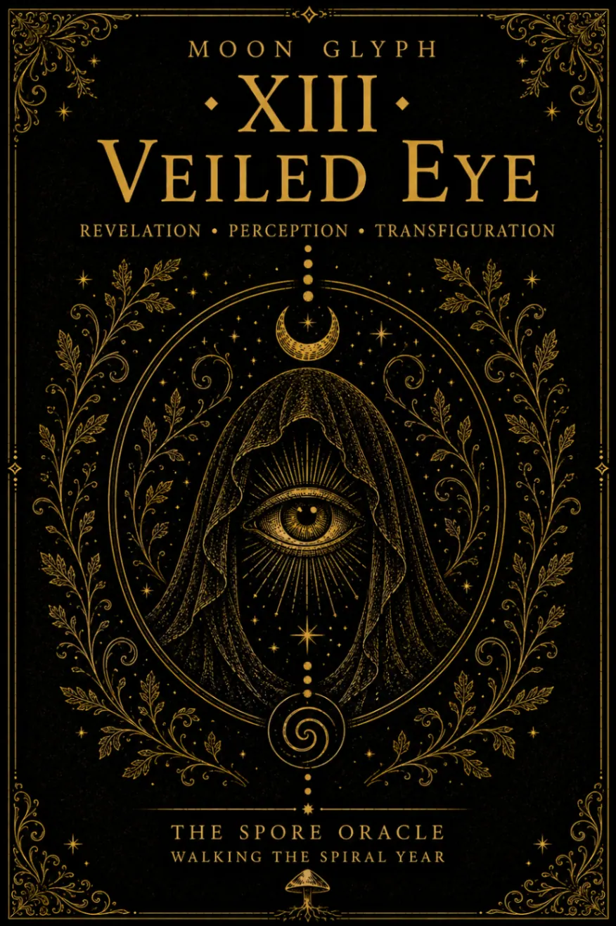 Veiled Eye — moon glyph